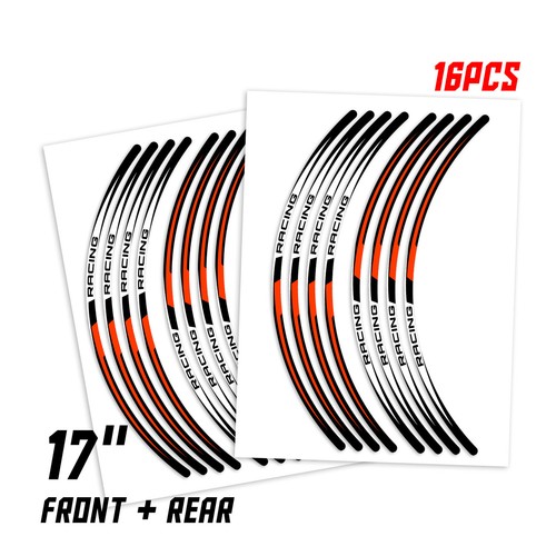 Wheel decal sticker for yamaha - wheel,