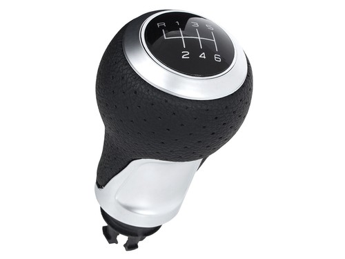 Pommeau levier vitesse argent - vitesse,