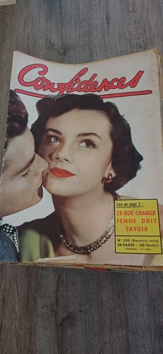 Confidences magazines - -,