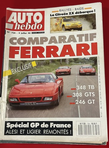 Auto hebdo autohebdo 734 - 734, 4