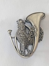 INSIGNE 24°BATAILLON CHASSEURS ALPINS. DELSART G4072.