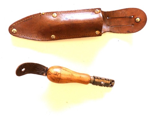 Ancien outil coupe lacet - outil,