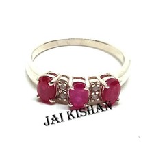 Diamant Pavé Rubis Gemme 925