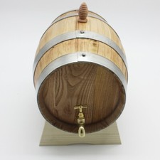Tonneaux eb bois 10 L Tonnelet Artisanat Fût Tonneau  litres  robinet laiton