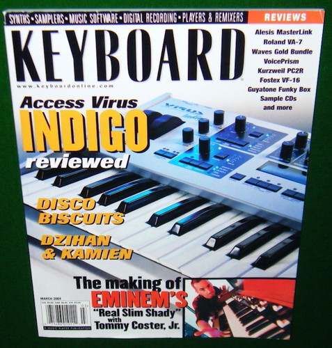 Keyboard magazine 2001 - keyboard, no