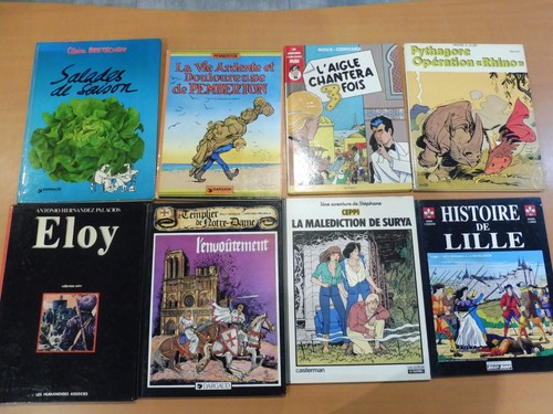 Lot cartonnee toute - bd,