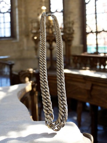 Collier vintage maille
