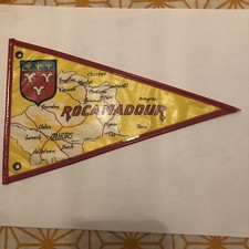 Ancien Fanion Région Dordogne, Ville De Rocamadour