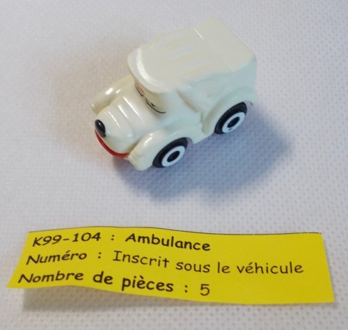 Kinder véhicule ambulance - kinder,