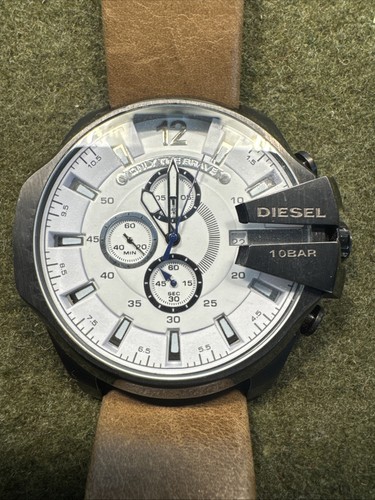 Diesel dz4359 mega chief taupe - diesel,