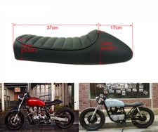 Selle noir vintage custom café racer custom scrambler old dosseret universel