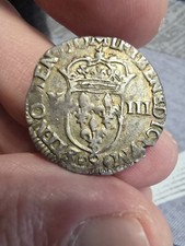 1/8 D'écu 1607 Rennes Henri