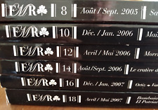 Lot de 6 revues : FMR - N° 8, 10, 12, 14, 16, 18 - Edition française - TB état