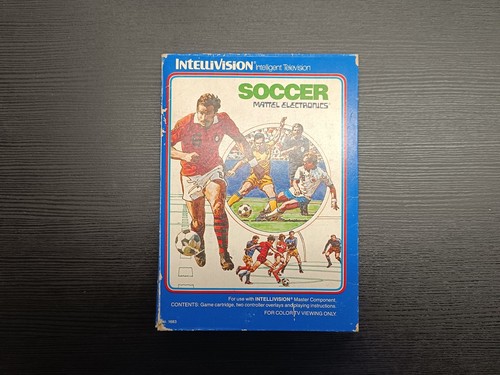 Soccer mattel intellivision - mattel,