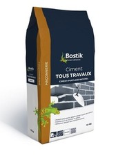 Ciment blanc tous travaux maçonnerie 10kg BOSTIK