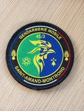 Rondache Gendarmerie Mobile 45/3 Saint Amand Écusson Obsolète 