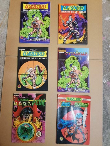 Comics lot warlord - lot,