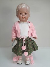 Ancienne Poupee " ERIKA " - Années 1980 - Marque Schildkröt (sigle Tortue)