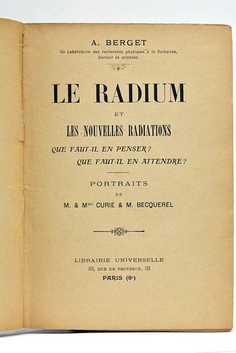 Livre ancien sciences berget - sciences,