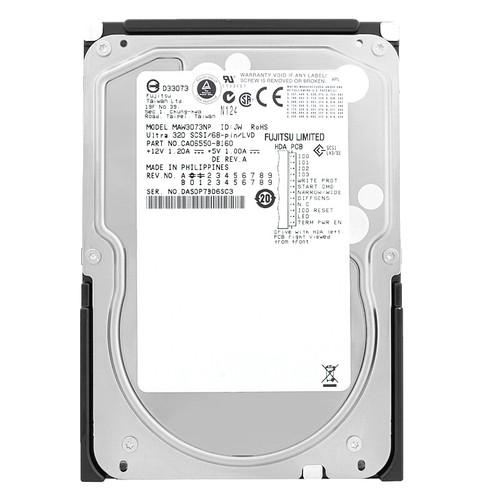 Disque dur fujitsu maw3073np - dur,