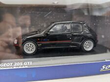 Solido 421436890 - 1:43 Peugeot 205 Noir -dimma kit Neuf ...