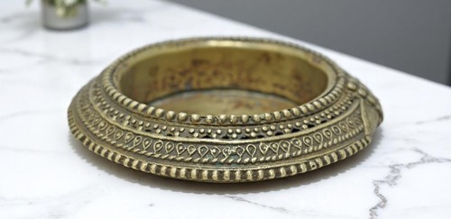 Bol rond laiton antique - rond,