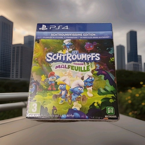 Jeu ps4 les schtroumpfs - ps4,