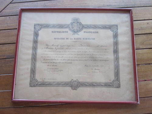 Diplome medaille sauvetage - diplome, en