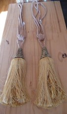 Paire d'embrasse / pompom de