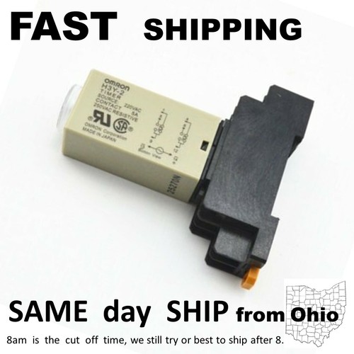 Relay base socket 110vac - base,
