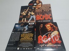 AC/DC autograph LIVE AT DONINGTON ANGUS YOUNG signed live concert PARIS