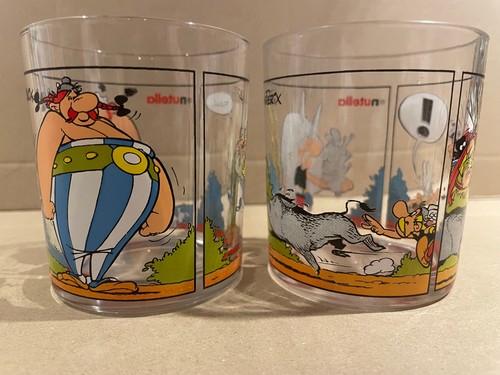 Verre nutella 1996 asterix - nutella,
