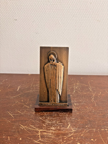 Ancien plaque bronze - ancien, art