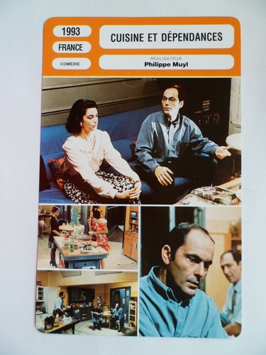 Carte fiche cinema 1993 - fiche,