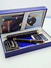Stylo plume Waterman Lady Agathe bronze magenta or 18 carats