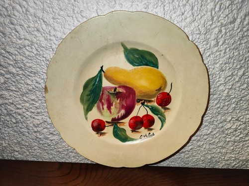 Assiette faïence émaux de - assiette,