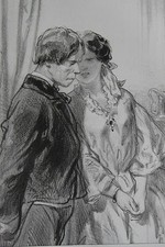 GAVARNI Lithographie originale