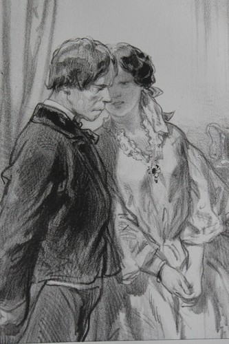 Gavarni lithographie originale - gavarni,