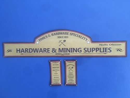 Playmobil western hardware - western,