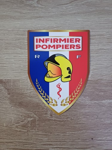 Stickers infirmier pompiers - stickers,