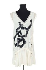 Robe en soie blanche Barbara