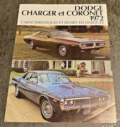 Notice publicitaire dodge - publicitaire,