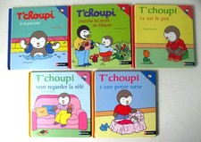 Lot de 5 Livres T'choupi -