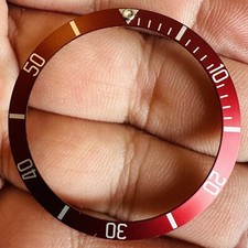 Tudor ( Rolex ) Red Insert For Black Bay Heritage 41mm Model Ref 79230 & 79220