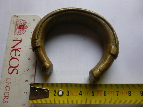 Bracelet bronze art africain - bronze,