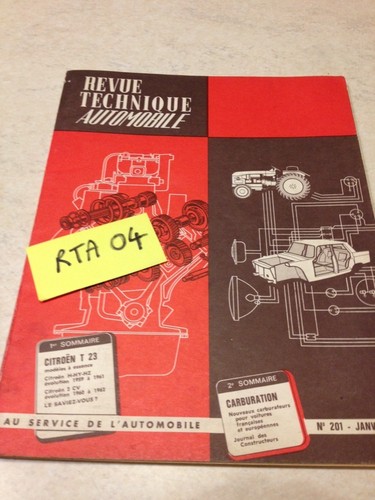 Revue technique automobile - revue,