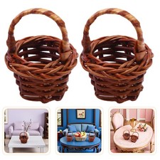  10 Pcs Mini Paniers Tressés