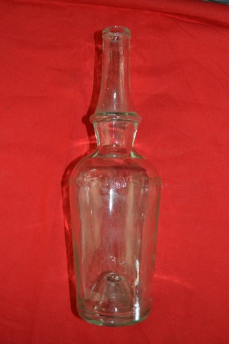 Bouteille ancienne marquée