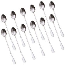  12 Pcs Cuillere De Service Inox Cuillère Glace Mélanger Des Cuillères À Café