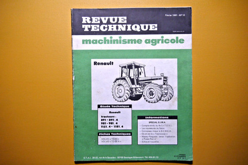 Revue technique machinisme - technique,